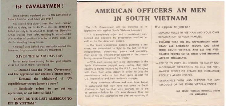 Figure 7. Viet Cong propaganda leaflet 