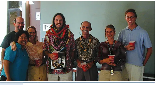 Figure 3  The Mackenzie lab anno 2001 following Michael Guidry’s successful Ph.D. 