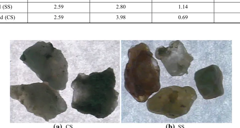 Fig. 1 100 times enlarged appearance of ﬁne aggregate.
