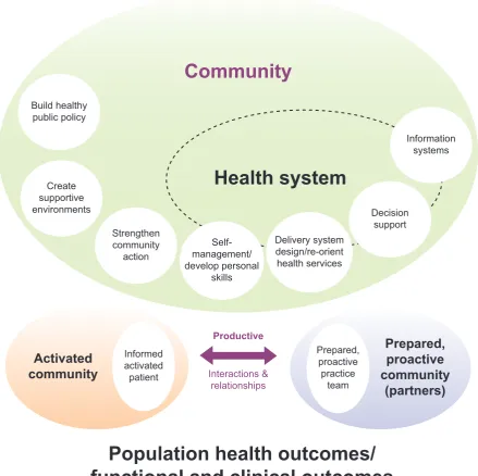 Figure 1 Expanded Chronic Care Model (used with permission)