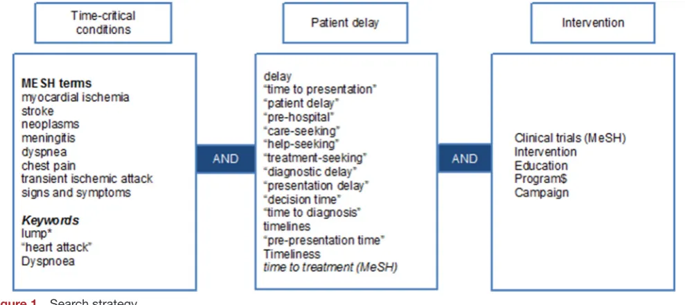 Figure 1 Search strategy.