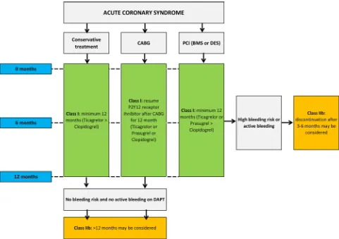 Figure 2 P2Y12 receptor inhibitor therapy for secondary prevention of patients with acute coronary syndrome