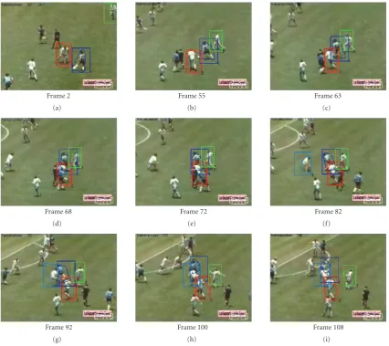 Figure 11: Sequence 2. Collaborative approach with feature classiﬁcation results.