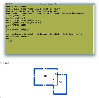 Fig. 1.11  The Python shell