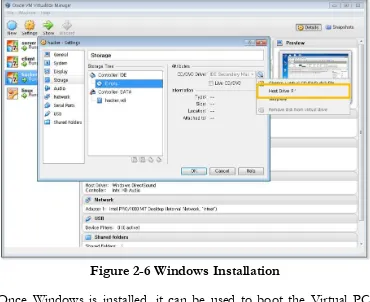 Figure 2-6 Windows Installation 