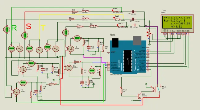 Figure 7: Relay circuit diagram 