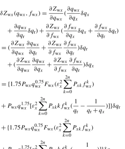 Table 2. Values of Pwxak and Pwxbk in Eq. (16).