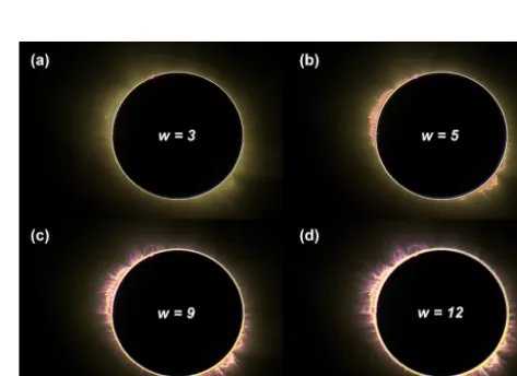 Figure 4. High-pass cascade emphasis ﬁlter applied to single greenchannel NRK video frame