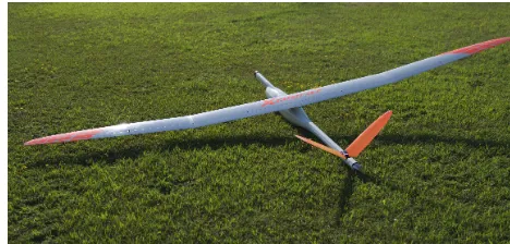 Figure 1. Research UAS MASC Mk 3 shortly before lift-off. (Phototaken by the author.)