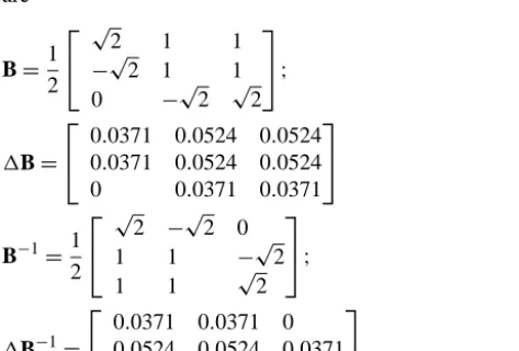 Table 8. Tilt angles around + X (α tilt angle) and experimental val-ues (converted into g) for the ﬁrst ﬁve steps.
