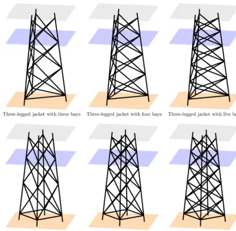 Figure 3. Topologies of optimal solutions x∗. All images are displayed at the same scale