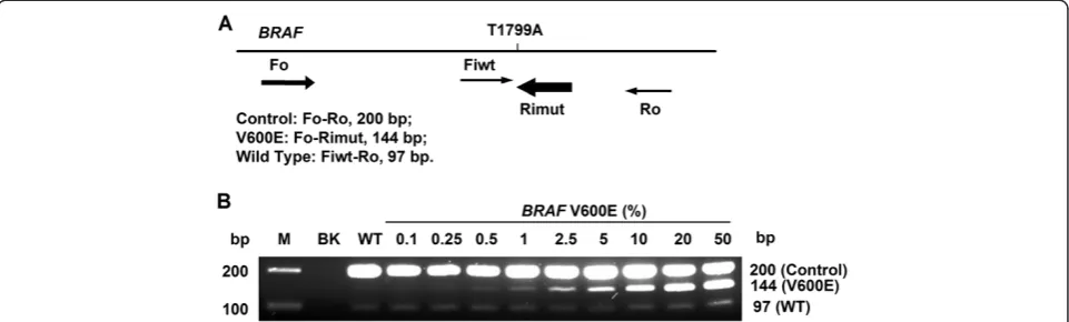 Table 1 BRAF V600E mutation rate in thyroid tumors