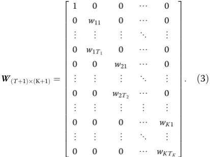 Fig. 4 An example of the PHARAOH-GEE model