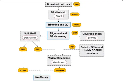Table 1 List of GIAB datasets used for NeoMutate benchmarking. The data was downloaded in BAM format and converted back tofastq in order to fully test all the functionalities of the workflow