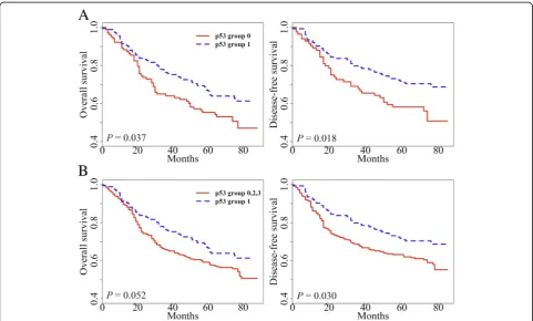Table 1 p53 expression status and its association with clinicopathological features (Continued)