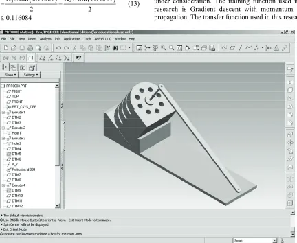 Figure 8. Motor assembly (Pro/E Wildfire 3.0 model). 