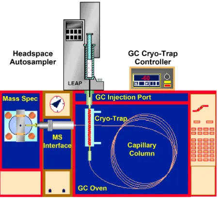 Figure 1. GC with Head space analyser. 