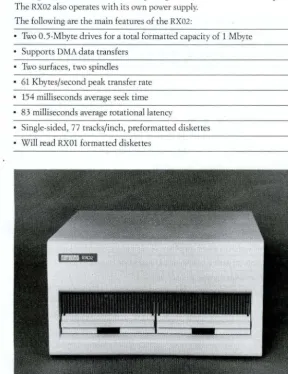 Figure 3-2 ' RX02 Diskette-Drive Subsystem 