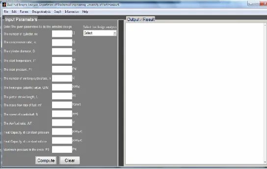 Fig. 2. General launch graphical user interface of DFA software.  