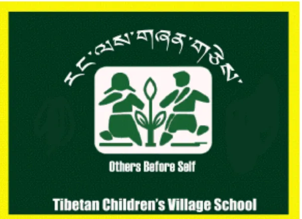Figure 2“Others before Self” (W. rang las gzhan gces) in the Tibetan Children’s Village emblem 