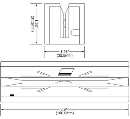 Figure 1-3.  Dimensions  