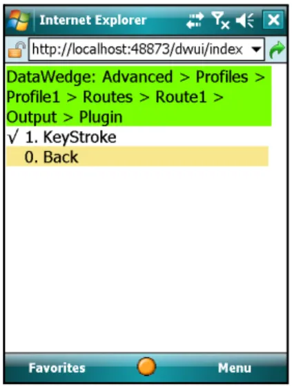 Figure 5-26     Output Plug-ins List