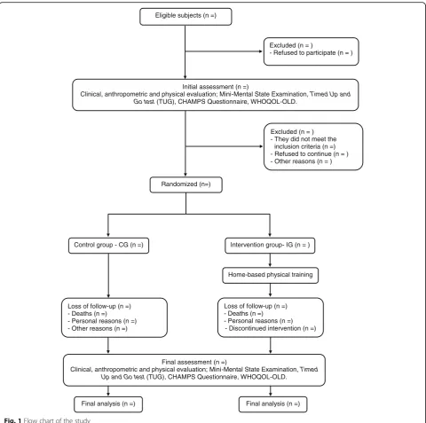 Fig. 1 Flow chart of the study