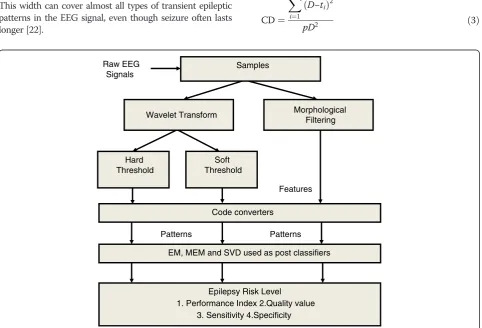 Figure 1 Flow diagram for epilepsy risk level classification system.