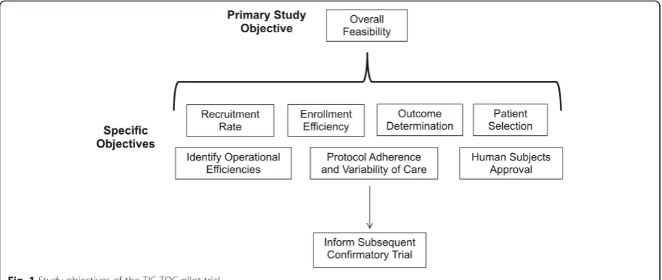 Table 2 Exclusion criteria for TIC-TOC trial