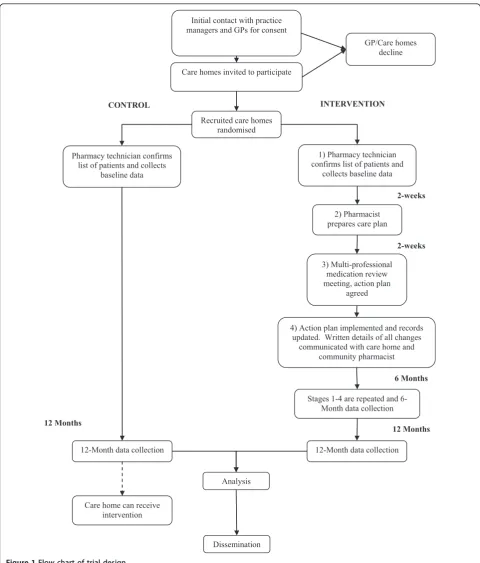 Figure 1 Flow chart of trial design.