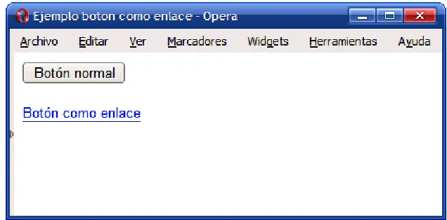 Figura 11.1. Mostrando un botón como si fuera un enlace