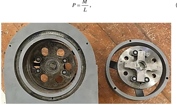 Figure 4. Partially disassembled speed reducer. 