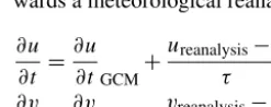 Fig. 1 shortens and its amplitude increases during the sec-It is noticeable that the period of our simulated QBO inond half of the simulation, e.g