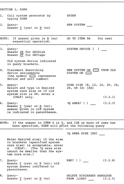 Table 2-1 Step-by-Step Procedure 