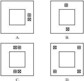Fig. 4. Scenario A: Graphical representation of the in-building coverage with co-located antennas.