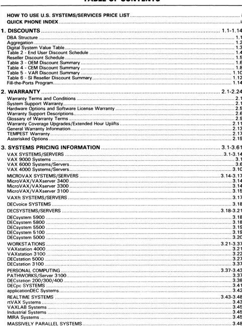Table 2 - End Reseller Discount Schedule....................................................................................................................