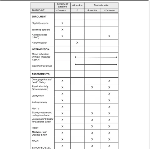 Fig. 2 Standard Protocol Items: Recommendations for Interventional Trials (SPIRIT) diagram