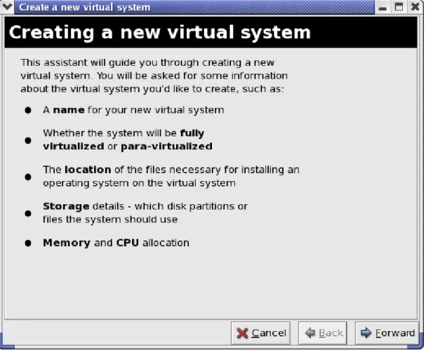 Figure 18.8. Creating a New Virtual System Wizard