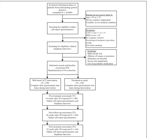 Fig. 1 Diagram of patient flow through phases of the study