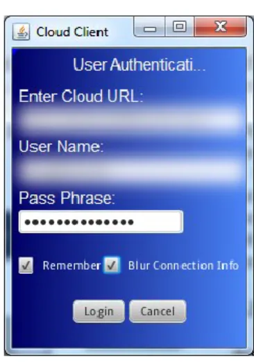 Figure 4 - Obfuscation of  Credentials