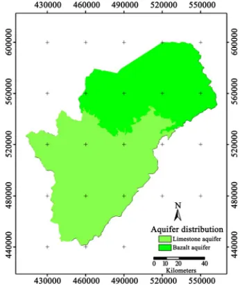 Figure 6. Slope map distribution in the study area. 