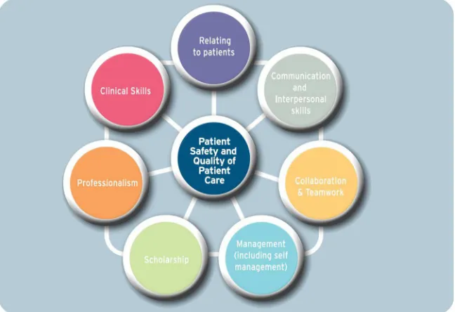 FIGURE 1. The 8 domains of good professional practice.
