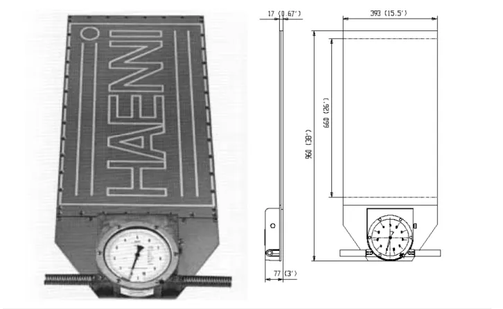 Figure 1-6: Haenni WL 101 (portable) Wheel Load Scale 