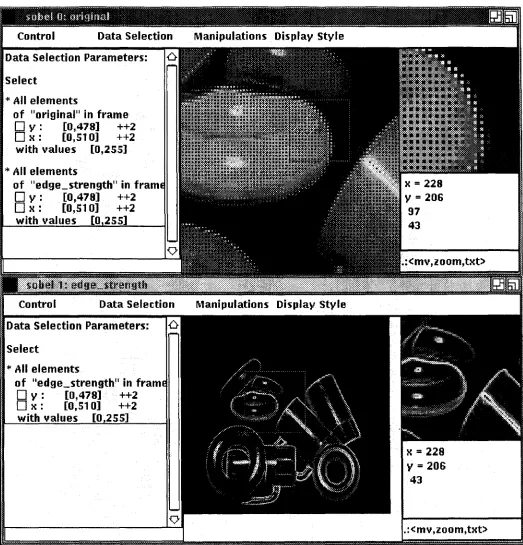 Figure 2·7 Links between arrays