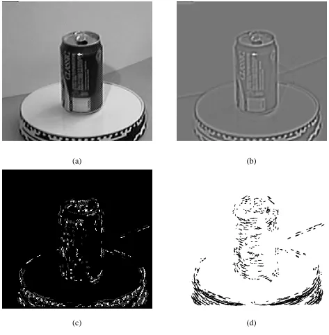 Figure 3: Application of the monotonicity operator - coke can scene
