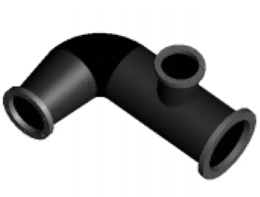 Figure 1: Image of a pipe to be produced
