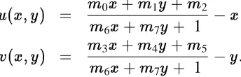 Figure 5 shows a block diagram of the processing stages involved in the global motion estimation