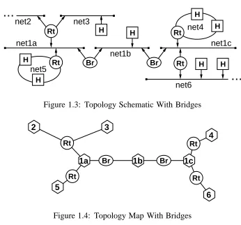 Figure 1.4: Topology Map With Bridges