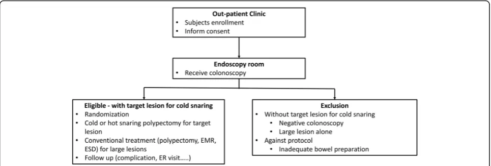 Fig. 1 Study workflow. Patients will be enrolled and will sign the inform consent in the outpatient department