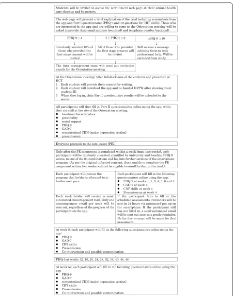 Fig. 2 Enrollment, intervention, and assessment schedule